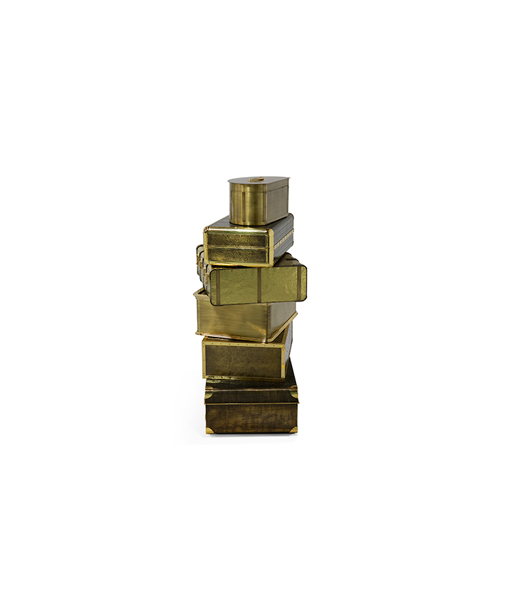 Boheme Safe - Unique Gold Safe - Home'Society