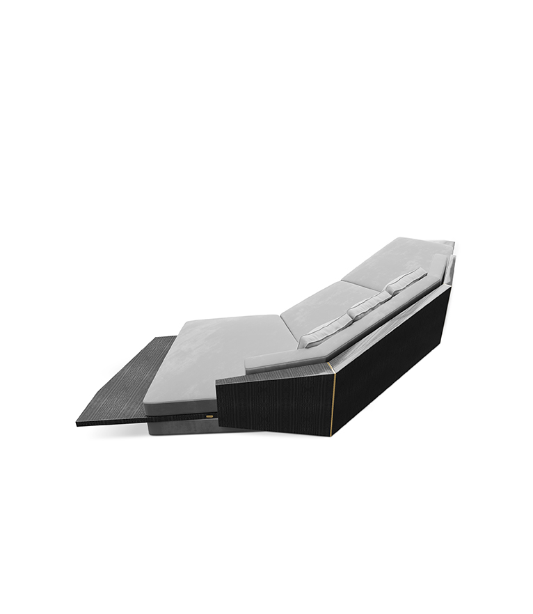 Algerone Angular Sofa: With Premium Materials - Home'Society
