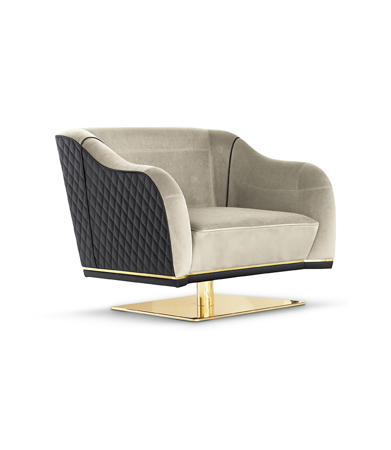 Saboteur Swivel Single Sofa - With Impeccable Design Features - Home'Society