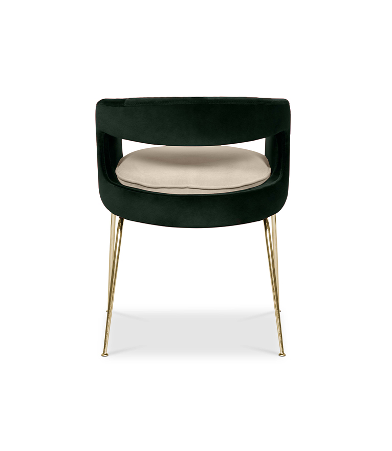 Ellen Dining Chair: Luxurious Upholstered In Velvet - Home'Society