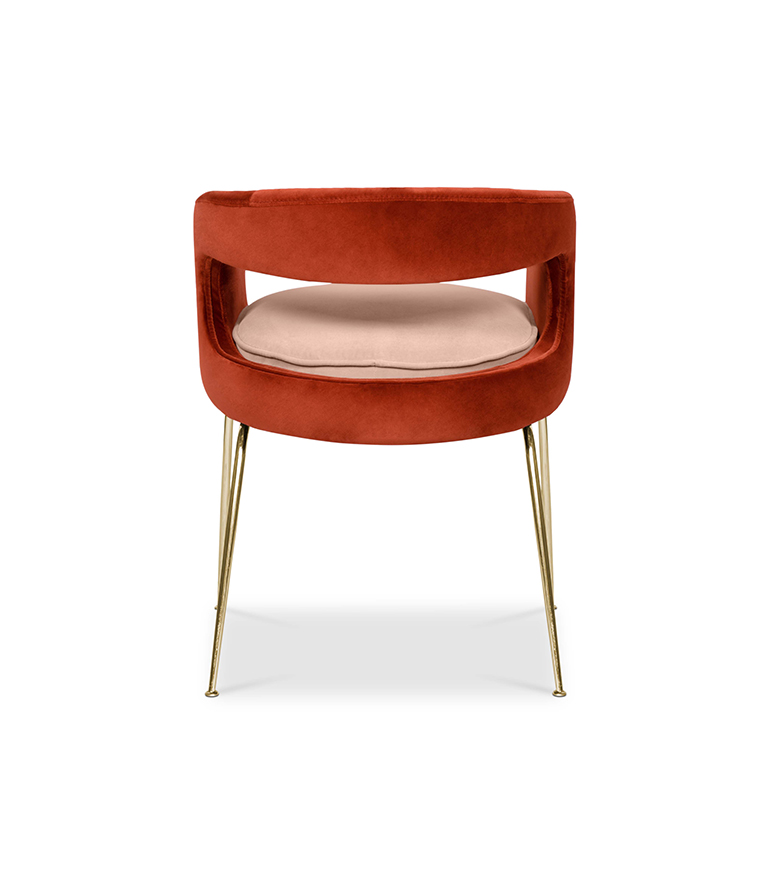 Ellen Dining Chair: Luxurious Upholstered In Velvet - Home'Society