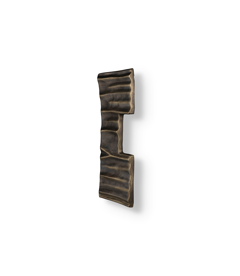 Baruka Door Pull - CM 3037 Made of Brass - Home'Society