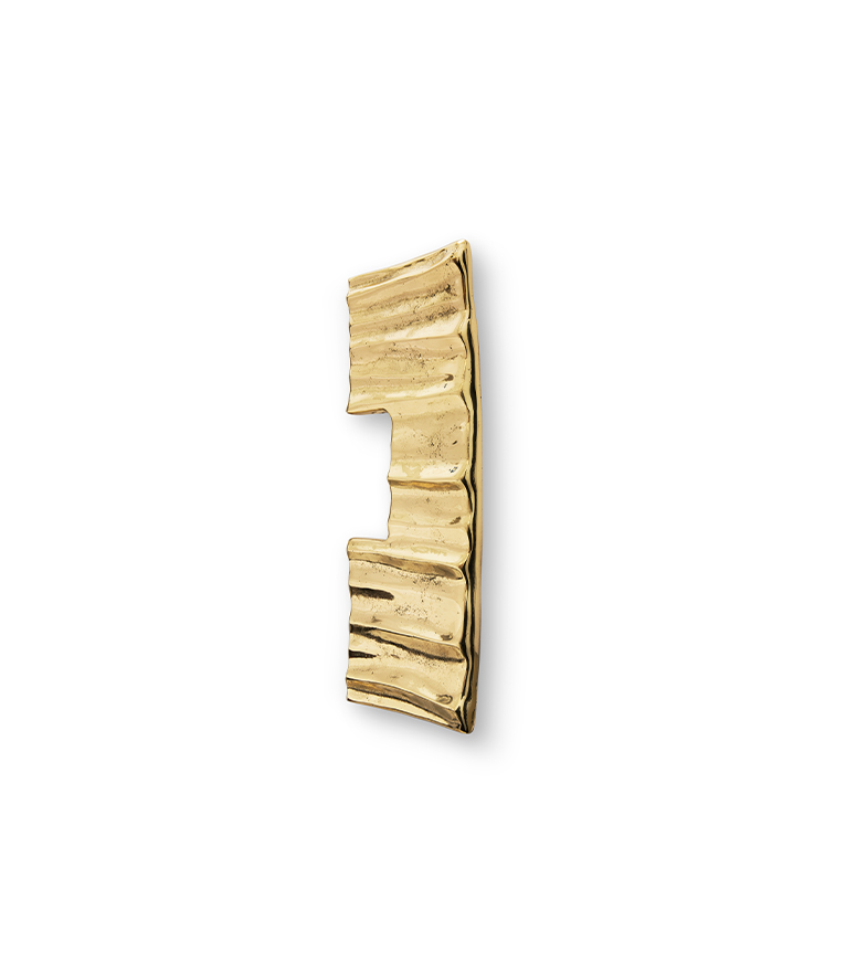 Baruka Door Pull - CM 3037 Made of Brass - Home'Society