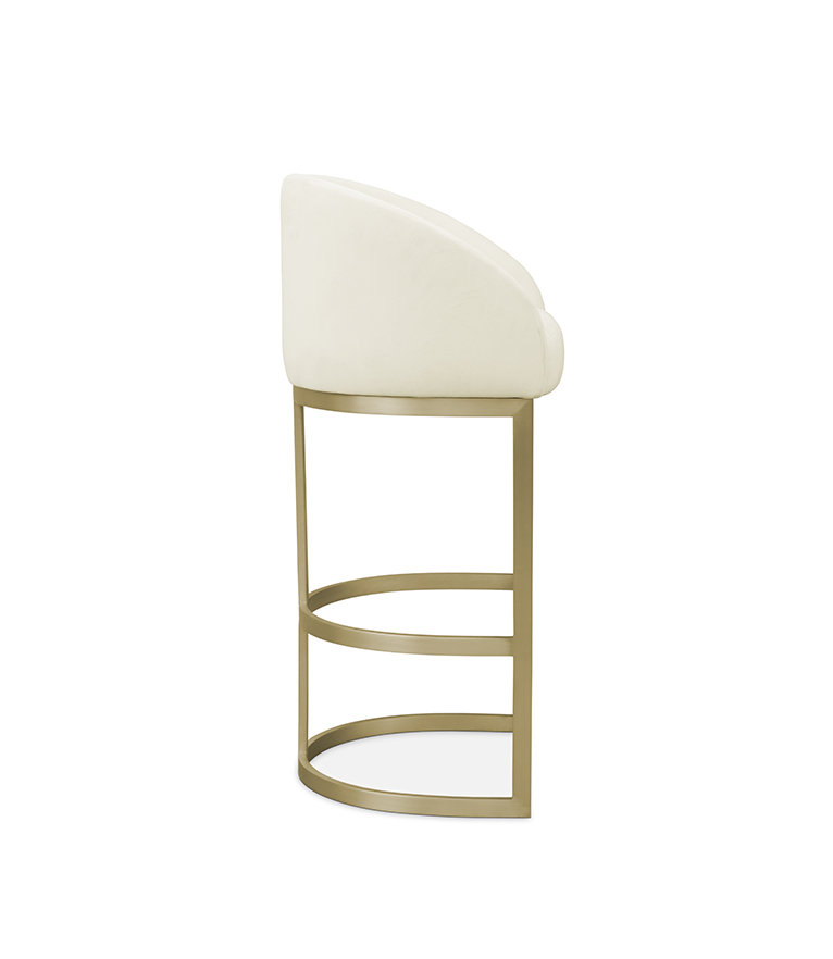 Isadora Bar Chair - With Sleek And Modern Design - Home'Society