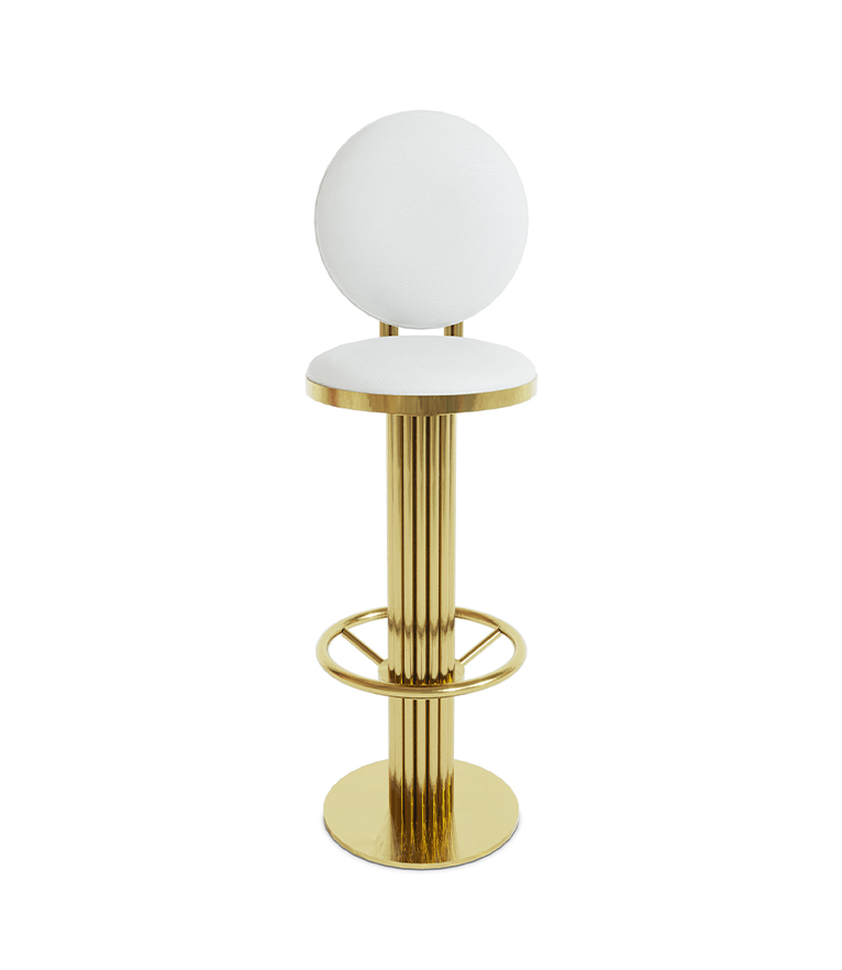 Kelly Round Bar Chair: With A Timeless Design - Home'Society