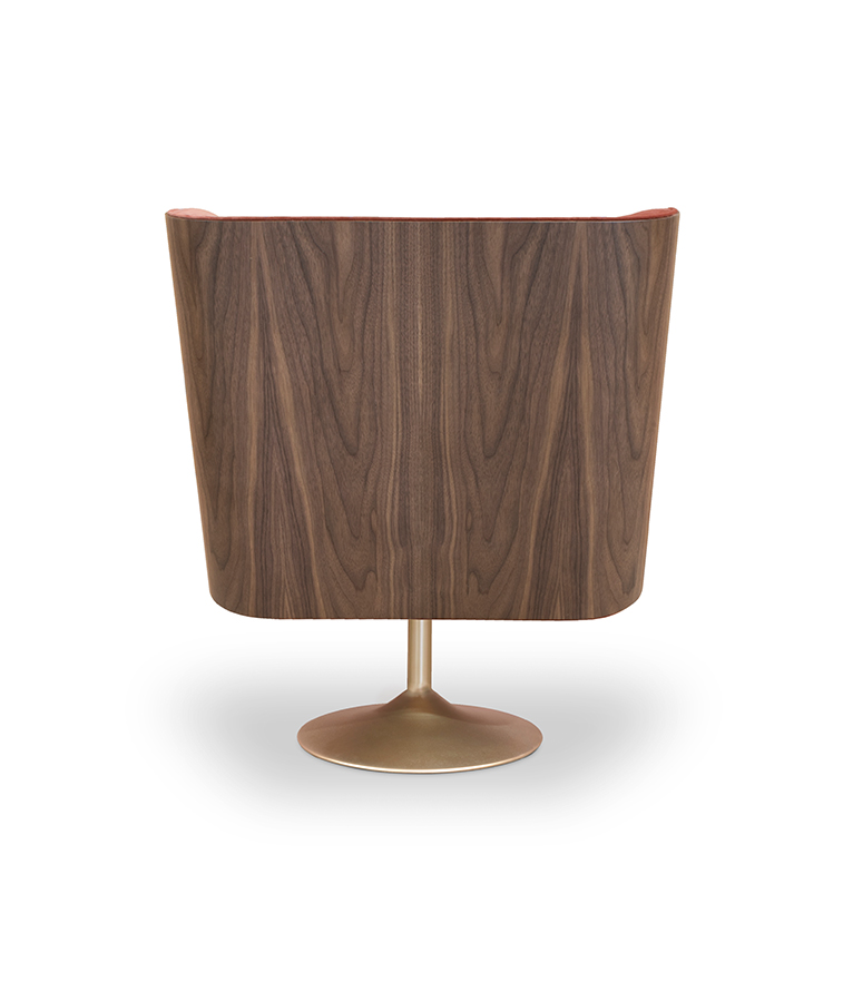 Virginia Armchair: Upholstered in High-quality Velvet - Home'Society