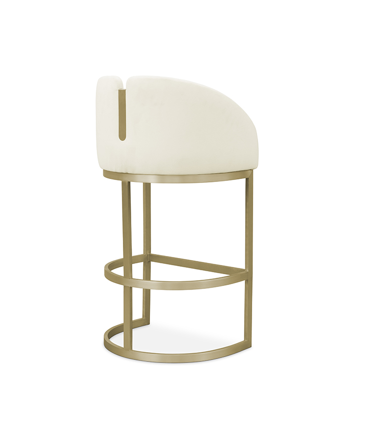 Isadora Bar Chair - With Sleek And Modern Design - Home'Society