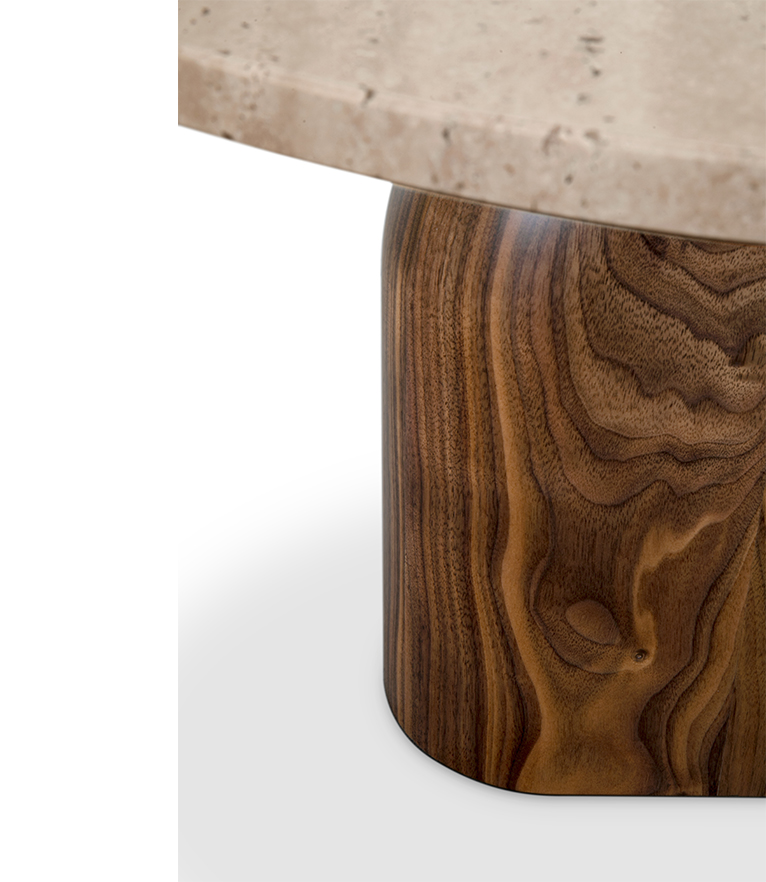 Philip Side table: With Organic Design - Home'Society