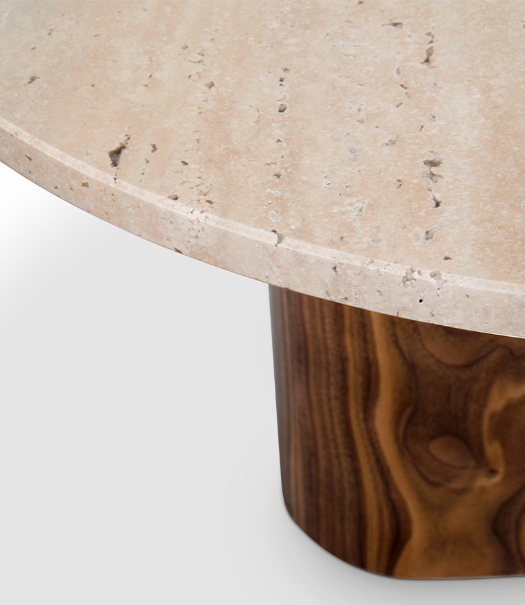 Philip Side table: With Organic Design - Home'Society