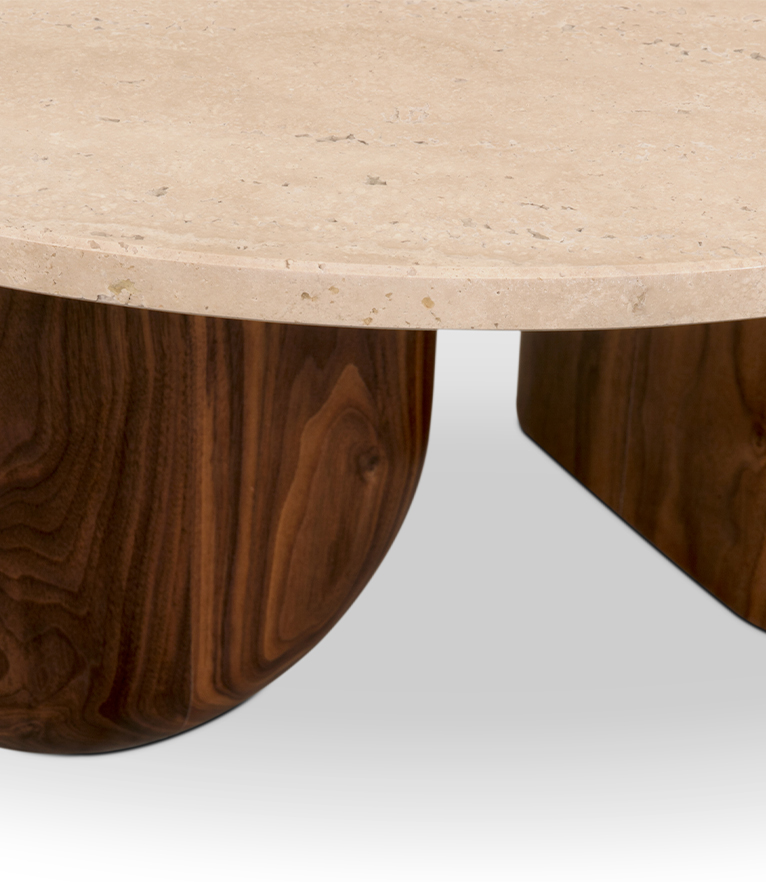 Philip Center Table: With A Geometrical Structure - Home'Society