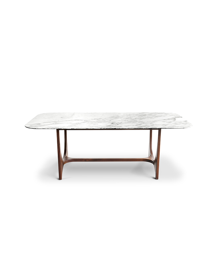 Alberto Dining Table - A Modernist Masterpiece - Home'Society