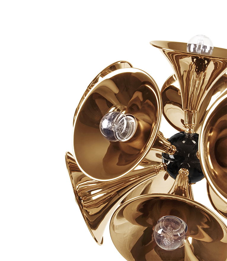 Botti Table Lamp - Mid-Century Vibe With Marble - Home'Society