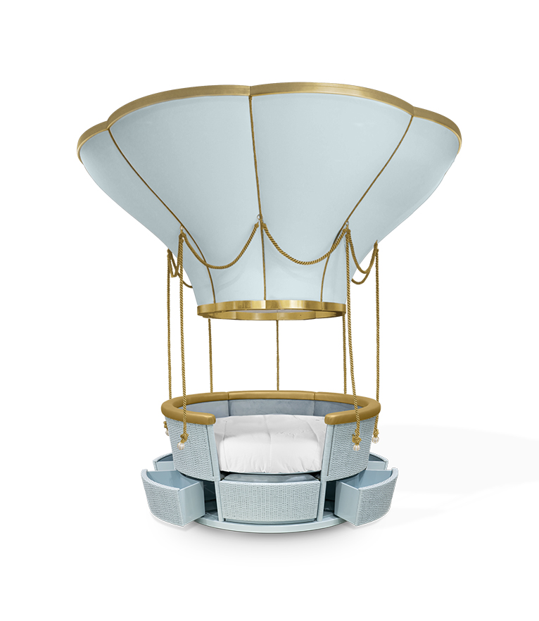 Air Balloon Bed: Hot Air Balloon Ride In Fantasy - Home'Society