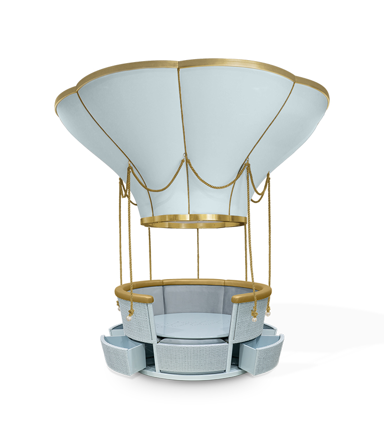 Air Balloon Bed: Hot Air Balloon Ride In Fantasy - Home'Society