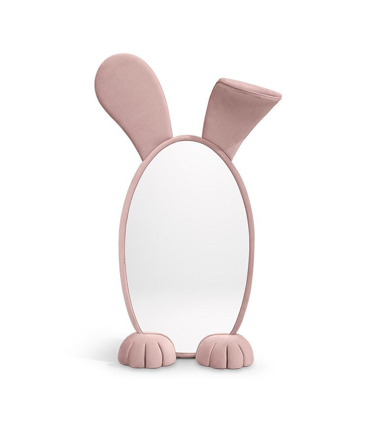 Bunny Mirror: To Add Cuteness To Kid's Bedroom - Home'Society