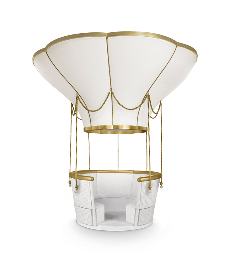 Air Balloon Bed: Hot Air Balloon Ride In Fantasy - Home'Society