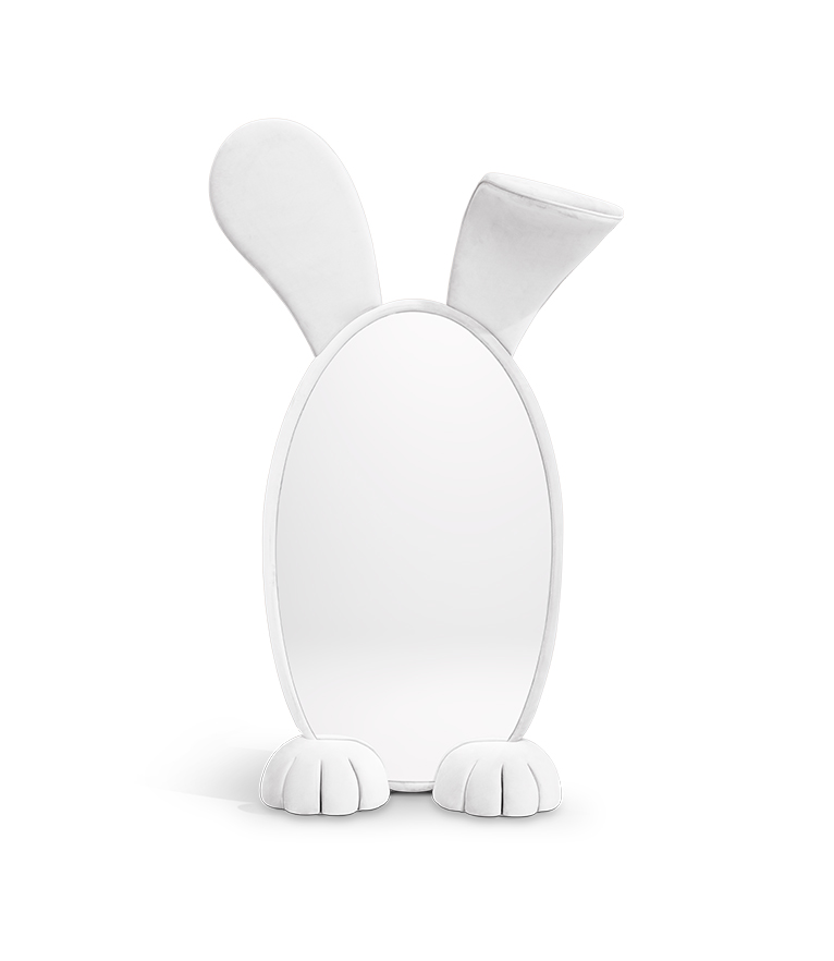Bunny Mirror: To Add Cuteness To Kid's Bedroom - Home'Society