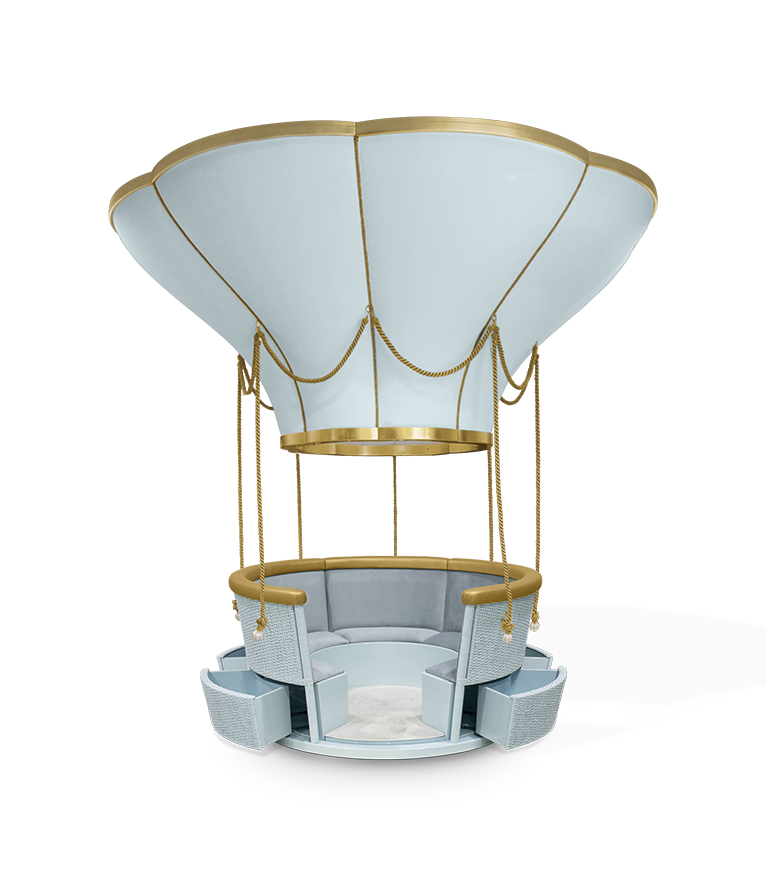 Air Balloon Bed: Hot Air Balloon Ride In Fantasy - Home'Society