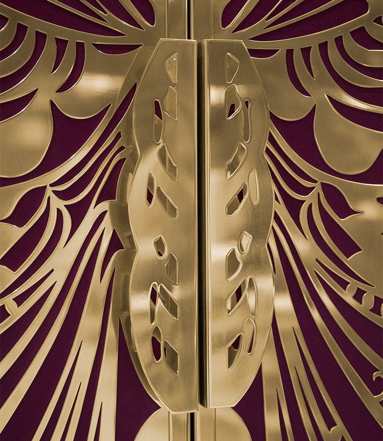 Mademoiselle Armoire - French Decorative Metal Butterfly Doors - Home'Society