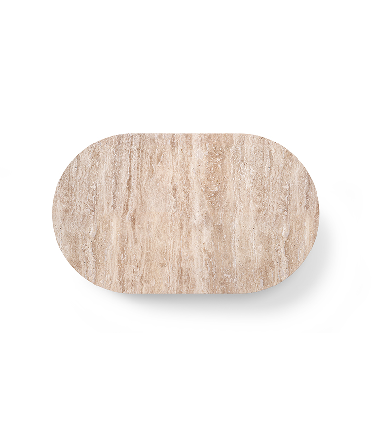 Affogato Oval Coffee Table - Elegant And Harmonious Option For a Modern Living Room - Home'Society