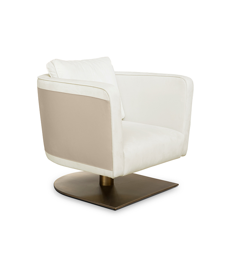 Evaluna Armchair: Clean Lines - Home'Society