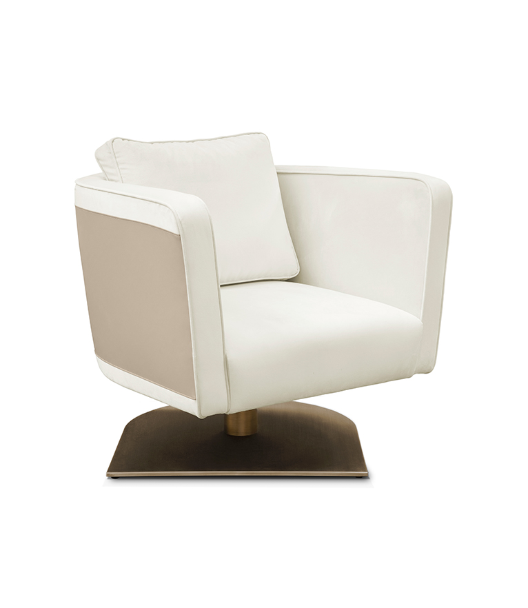 Evaluna Armchair: Clean Lines - Home'Society