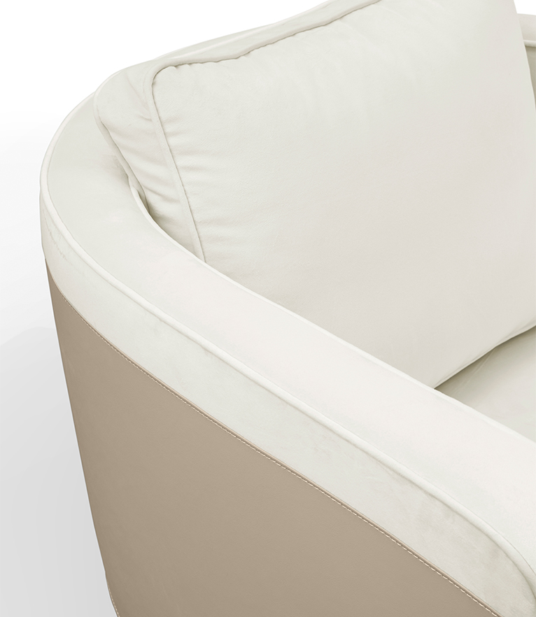 Evaluna Armchair: Clean Lines - Home'Society