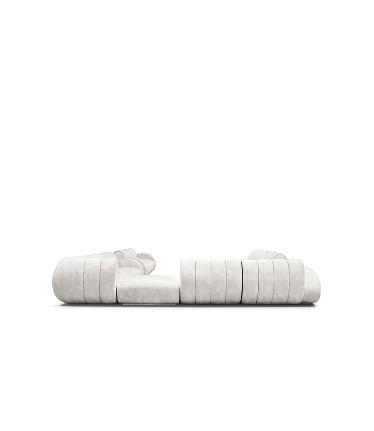 Cassia Modular Sofa: Modern Neutral Living Room - Home'Society