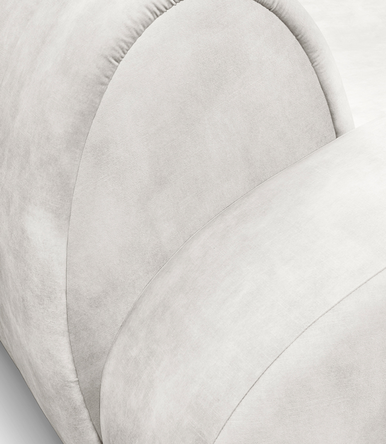 Cassia Modular Sofa: Modern Neutral Living Room - Home'Society