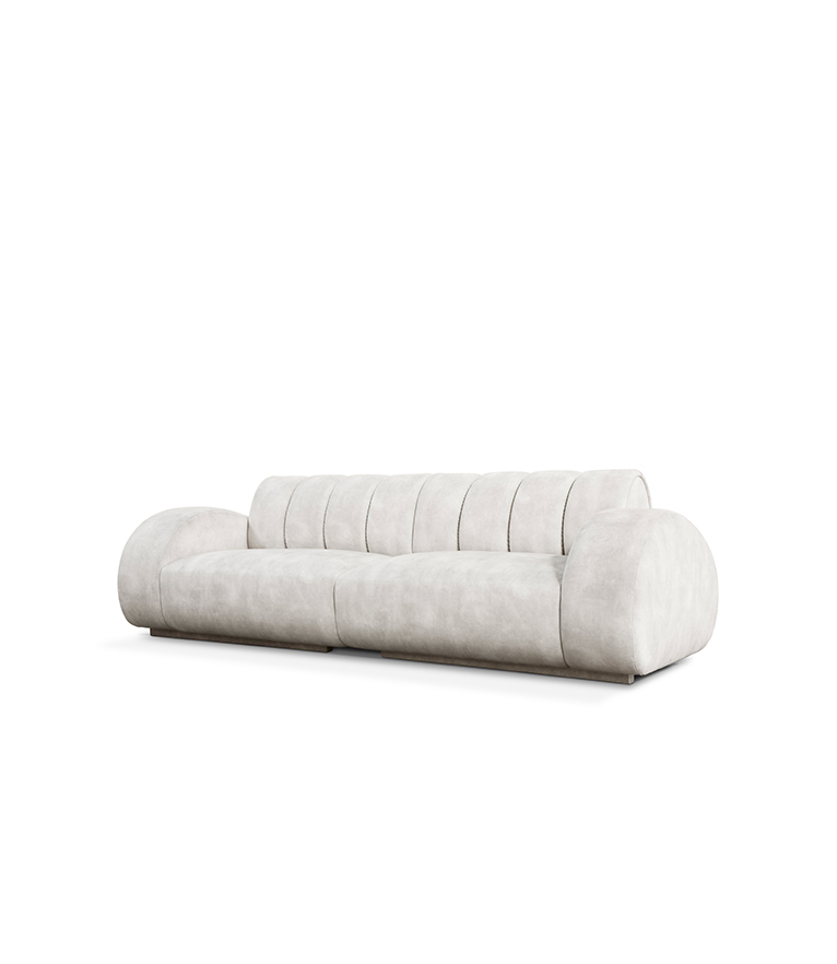 Cassia Modular Sofa: Modern Neutral Living Room - Home'Society