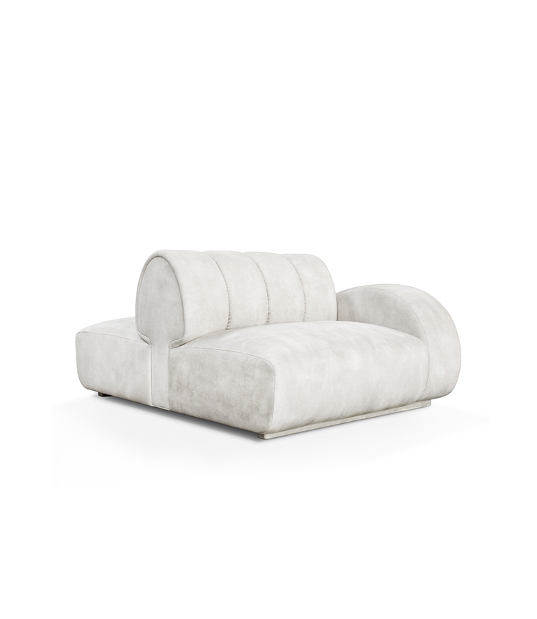Cassia Modular Sofa: Modern Neutral Living Room - Home'Society