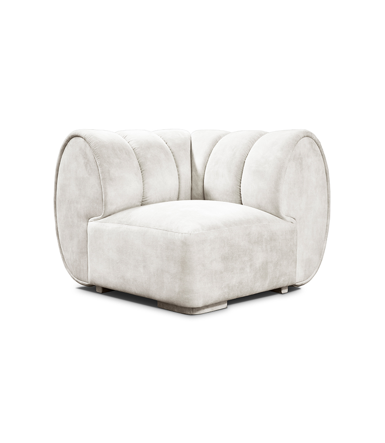 Cassia Modular Sofa: Modern Neutral Living Room - Home'Society