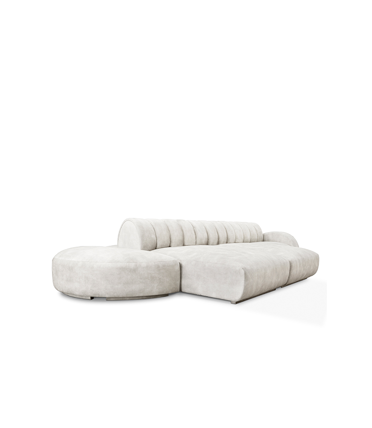 Cassia Modular Sofa: Modern Neutral Living Room - Home'Society