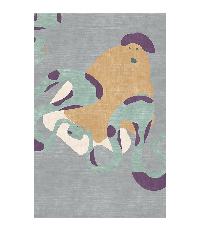 Kaa Rug - Use Of Fun And Natural Colors - Home'Society