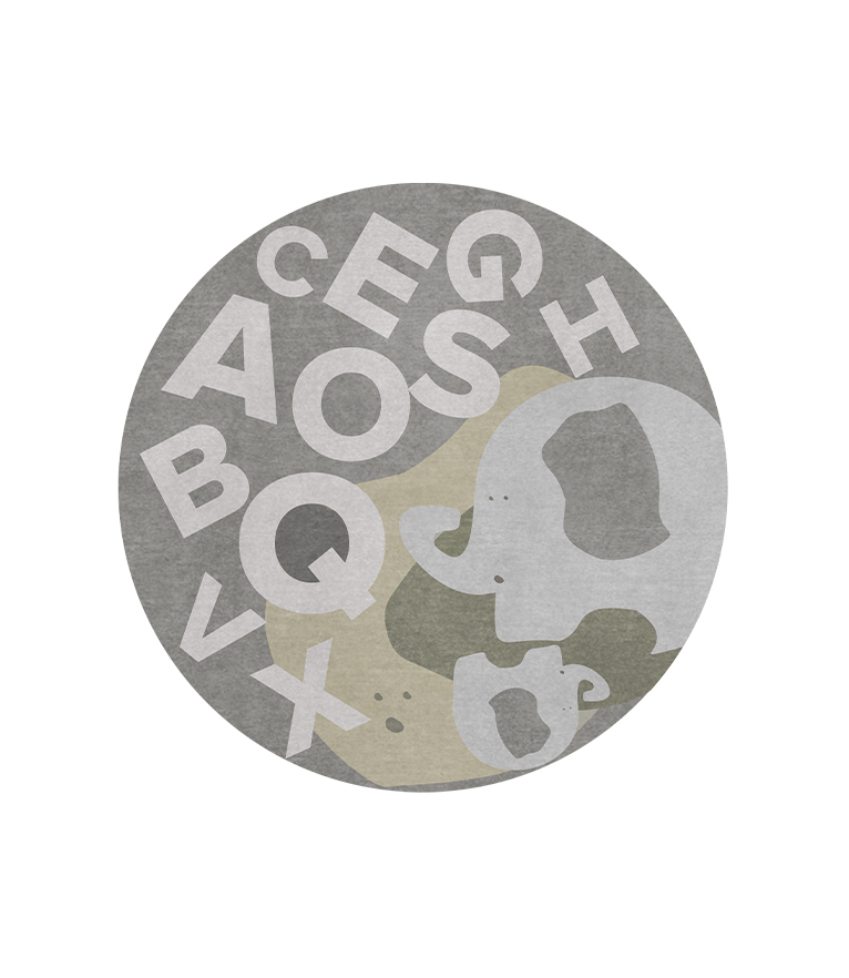 The Elephant's Spell Rug - Magic Of Learning New Things - Home'Society