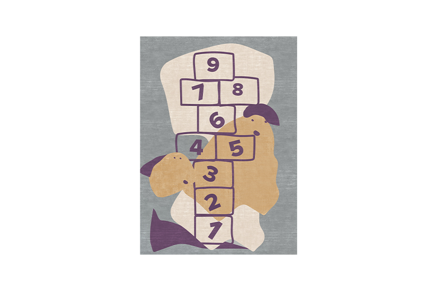 Mr. Potato Game Rug - Ideal For a Playroom Decor