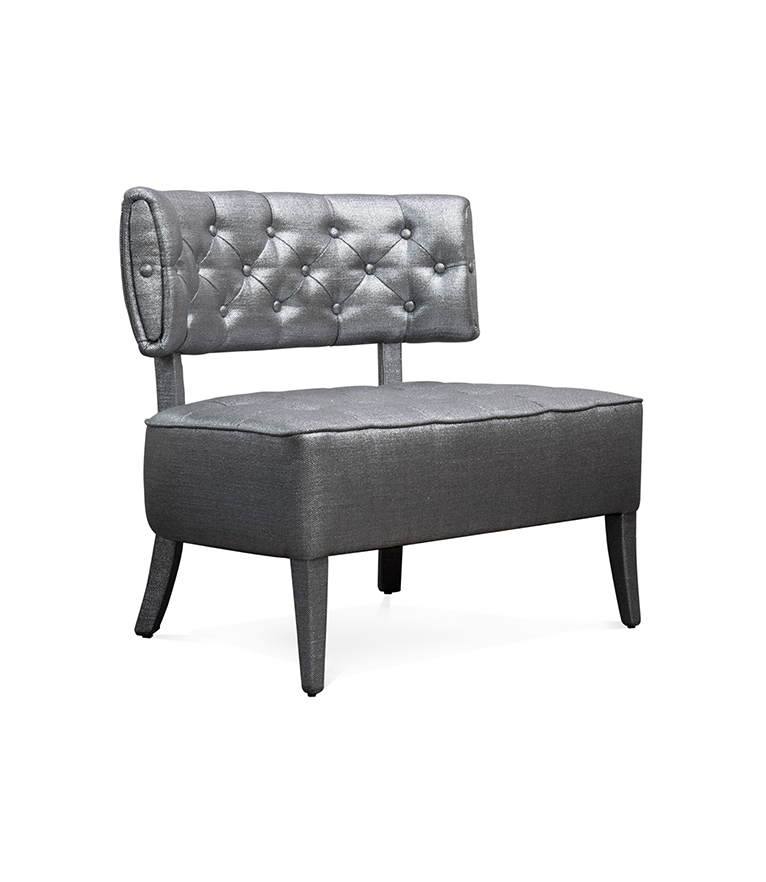 Zulu Armchair - Fully Upholsetered in Velvet Modern Contemporary Seating - Home'Society