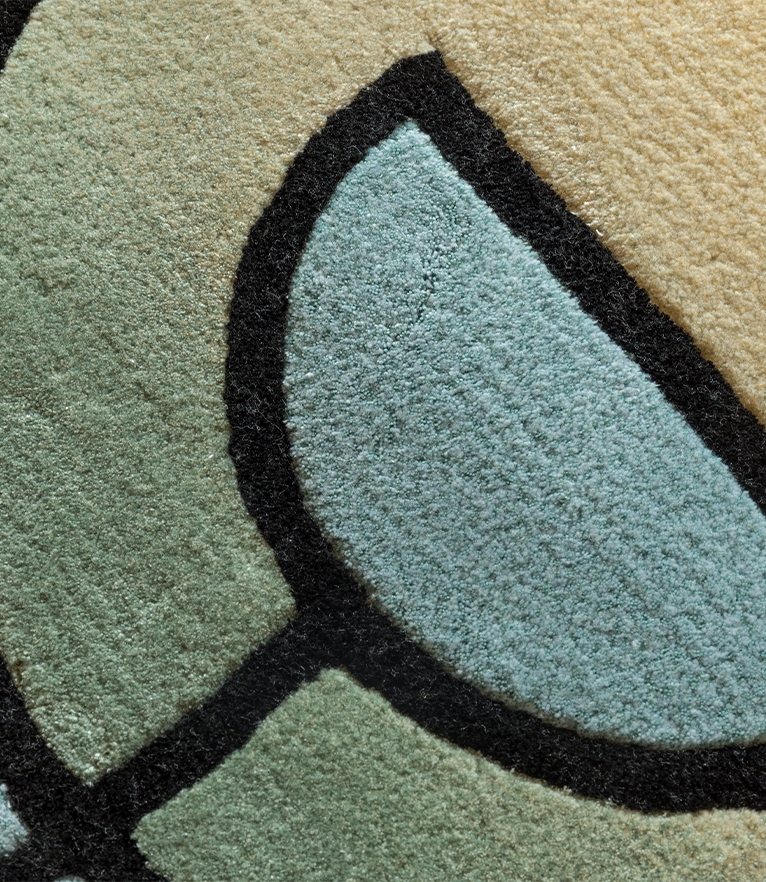 Kleopatra II Rug - With Bambu Silk - Home'Society