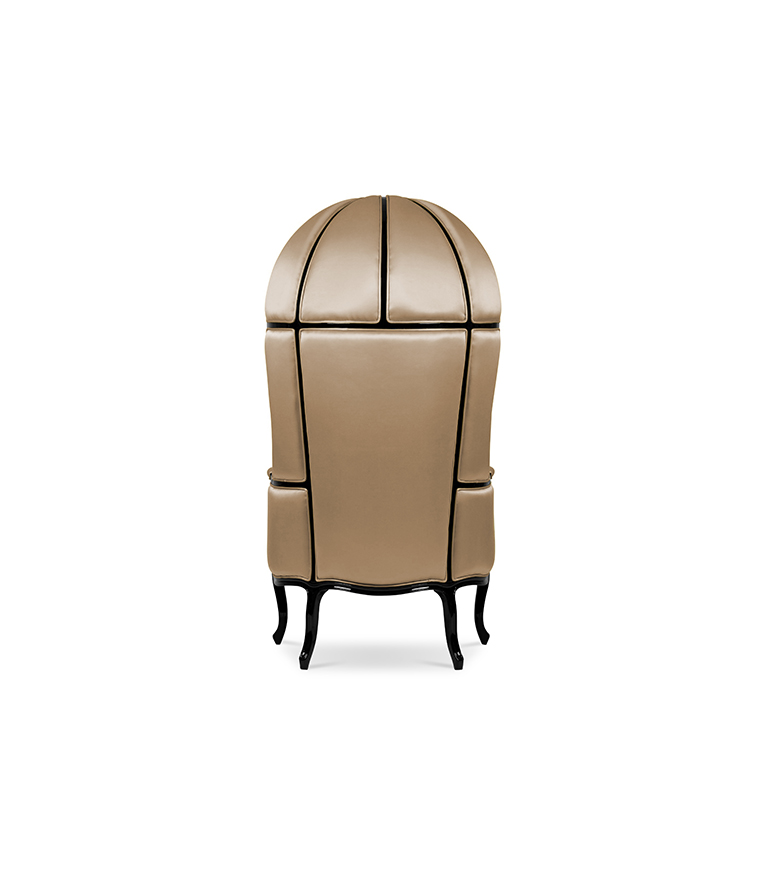 Namib Armchair - with Glossy Black Details Modern Classic - Home'Society