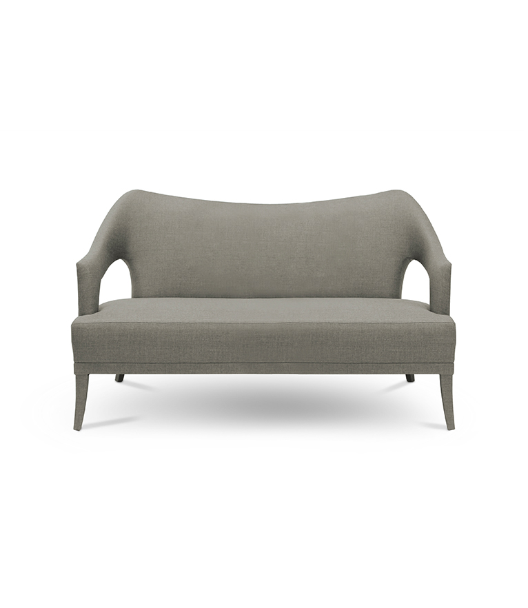 Nº20 2 Seat Sofa - With A Modern Design Fully Upholstered In Twill - Home'Society
