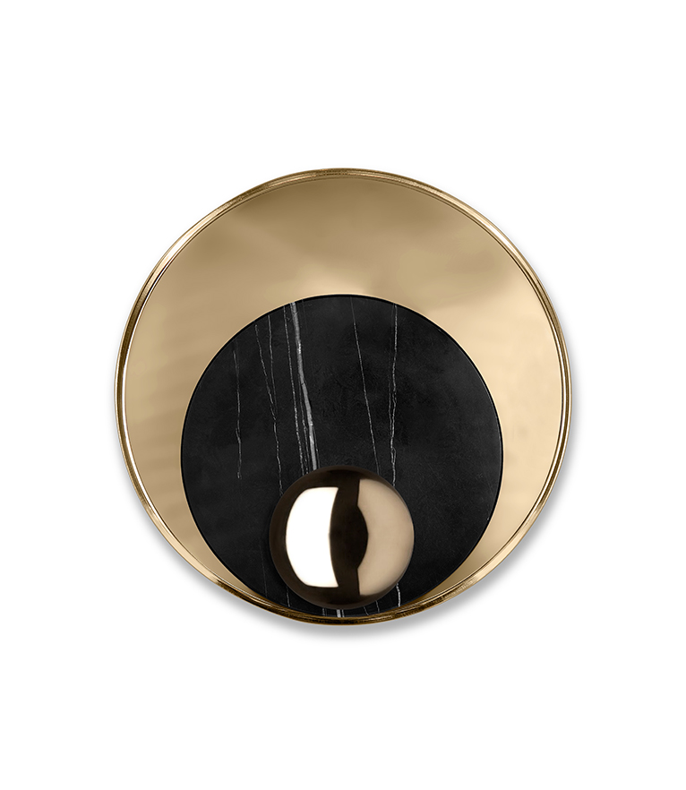 Metamorphosis Wall Light: In Gold-Plated Brass To Your Contemporary Home Decor - Home'Society