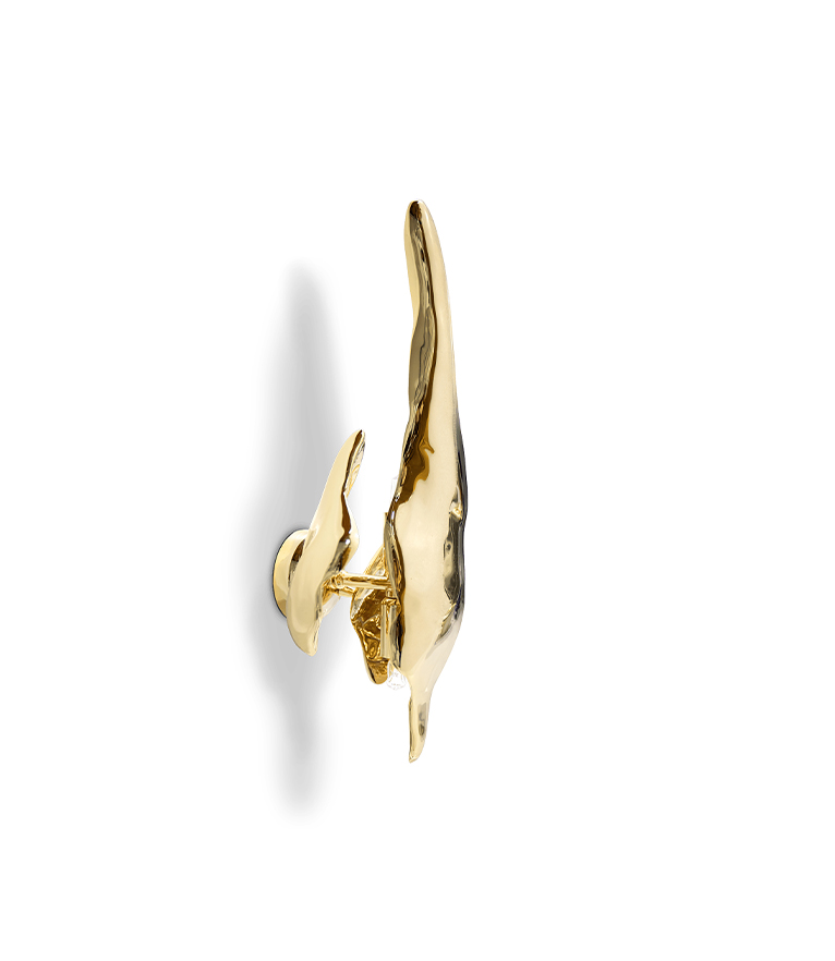 Soleil Patina Sconce Wall Light: Features A Casted Brass Structure Of Your Home Decor - Home'Society