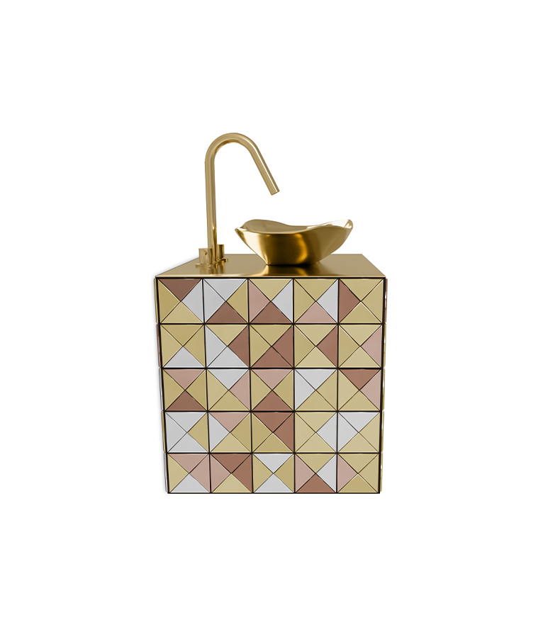 Pixel Suspension Cabinet: Revolutionary Piece In Luxury Bathroom Design - Home'Society
