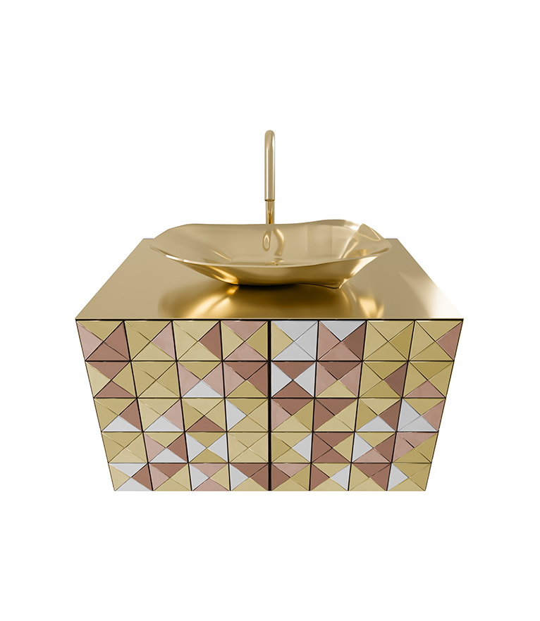 Pixel Suspension Cabinet: Revolutionary Piece In Luxury Bathroom Design - Home'Society