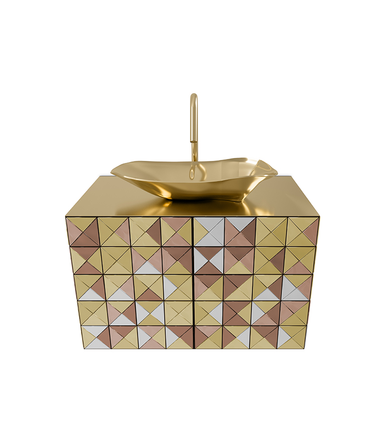 Pixel Suspension Cabinet: Revolutionary Piece In Luxury Bathroom Design - Home'Society