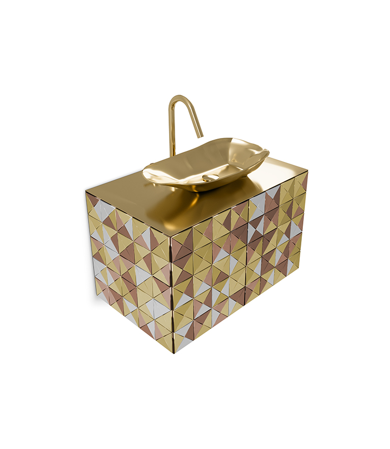 Pixel Suspension Cabinet: Revolutionary Piece In Luxury Bathroom Design - Home'Society