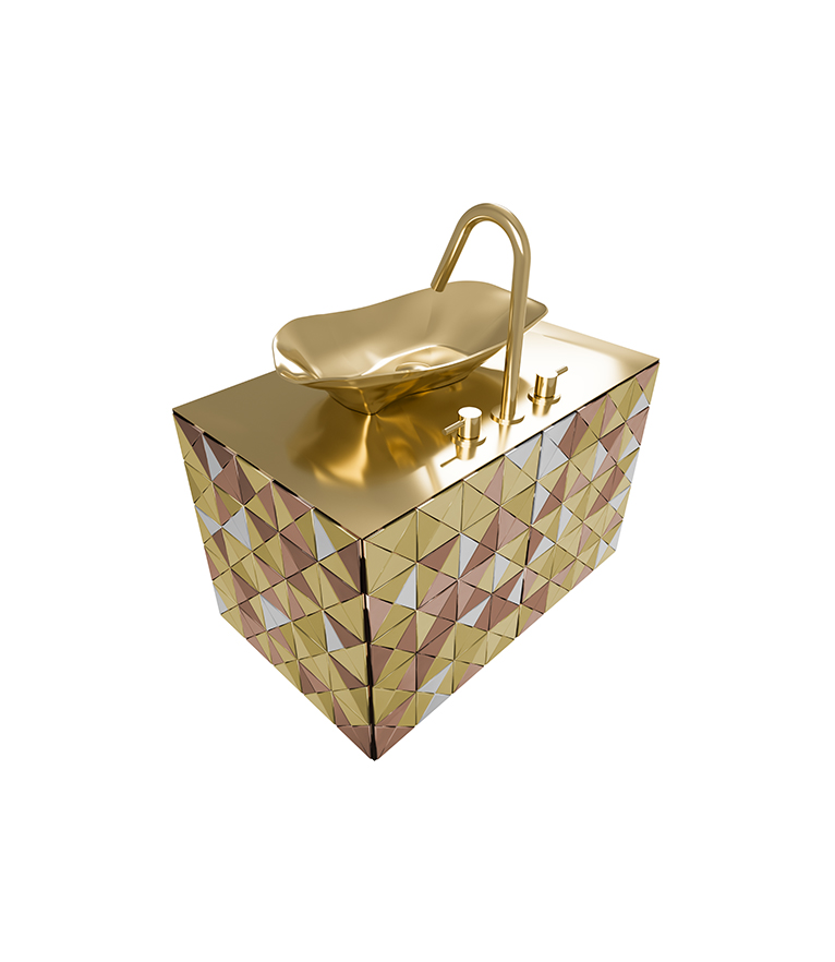 Pixel Suspension Cabinet: Revolutionary Piece In Luxury Bathroom Design - Home'Society