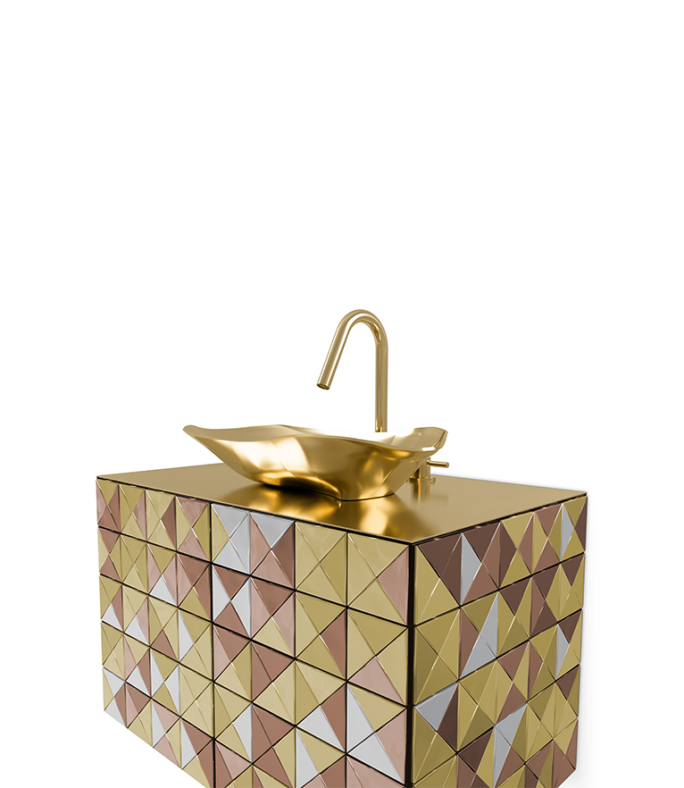 Pixel Suspension Cabinet: Revolutionary Piece In Luxury Bathroom Design - Home'Society