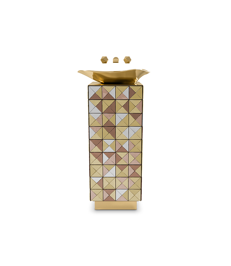 Pixel Pedestal Sink - Design Merges Geometric Creativity - Home'Society