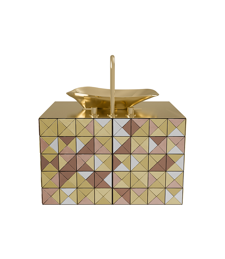 Pixel Suspension Cabinet: Revolutionary Piece In Luxury Bathroom Design - Home'Society
